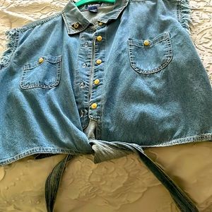 Biker jacket. Fits like a small/medium not XL.